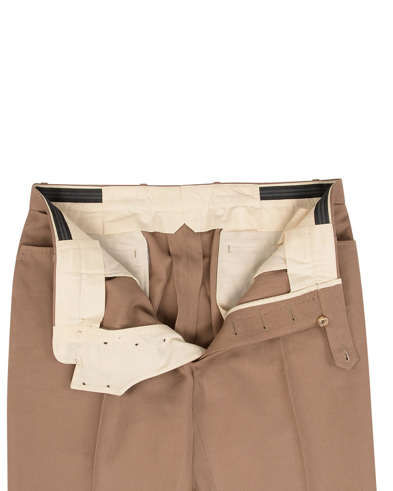 Zegna Camel Brown Linen