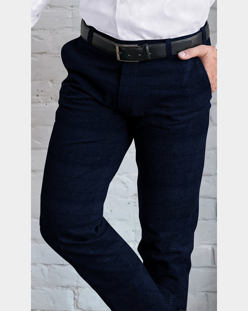 VBC Hose mit dunkelblauen Karos