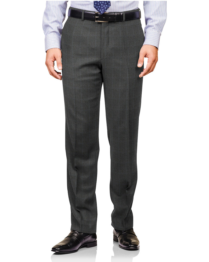 Loro Piana: Dunkelgraue Glenchecks