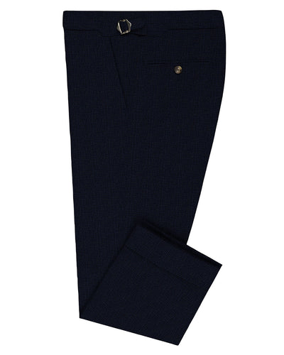Loro Piana: Dark Blue Checks