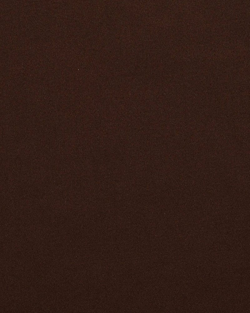 Chino extensible marron foncé
