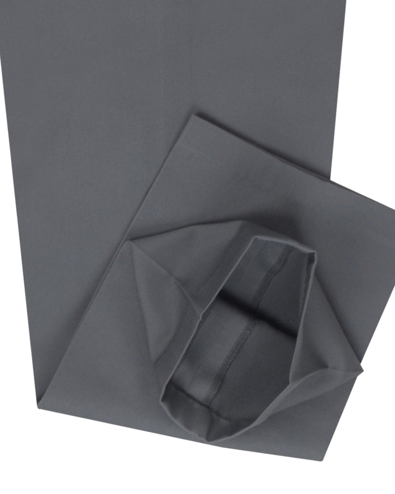 Chino aus stahlgrauem Twill