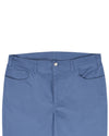 Stahlblaue Twill-Chino