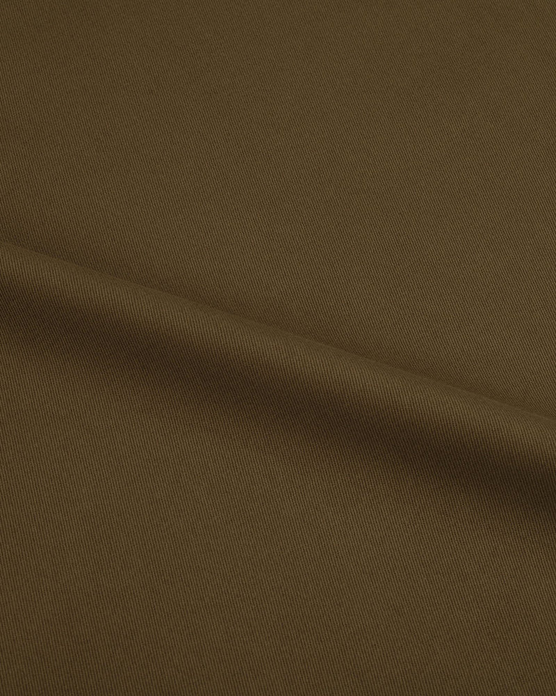 Dacota Soft dunkelbraune Stretch-Twill-Hose
