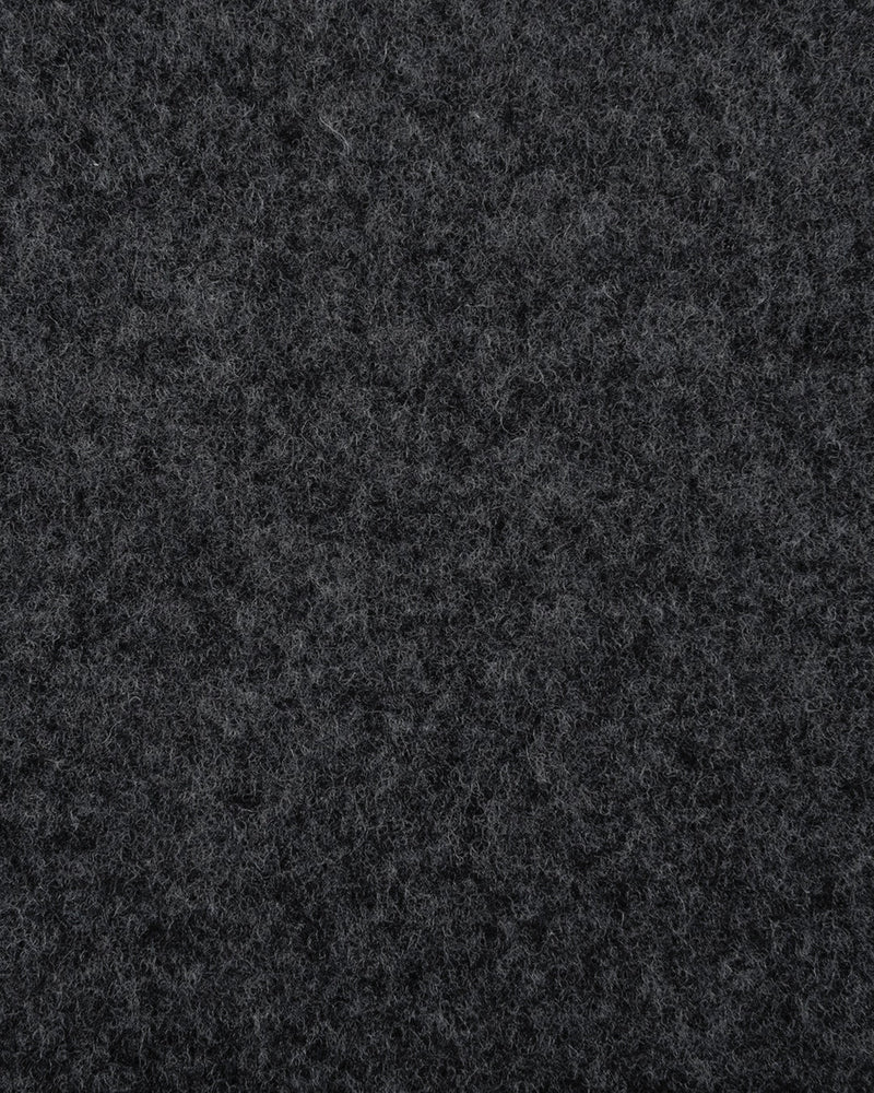 Drago 5% Cashmere 95% wool: Dark Grey Flannel