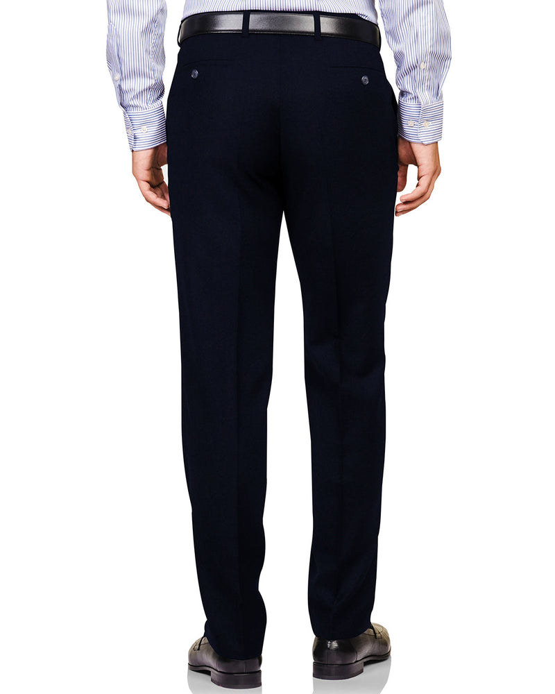 VBC 100 % Wolle: Marineblauer Flanell