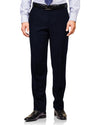 VBC 100 % Wolle: Marineblauer Flanell