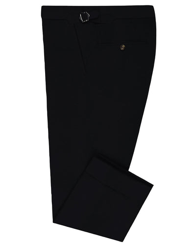 VBC Black 100% Wool Flannel