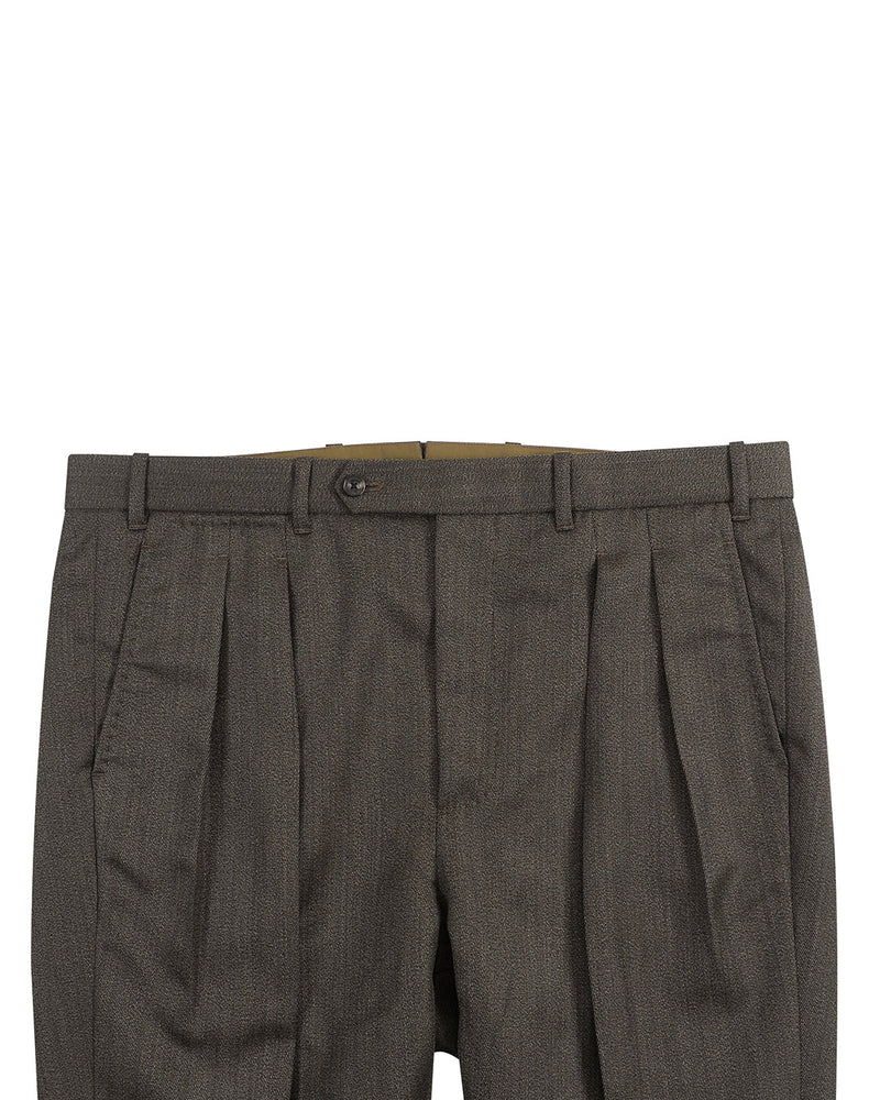VBC 100% Wolle: Brauner Kavallerie-Twill