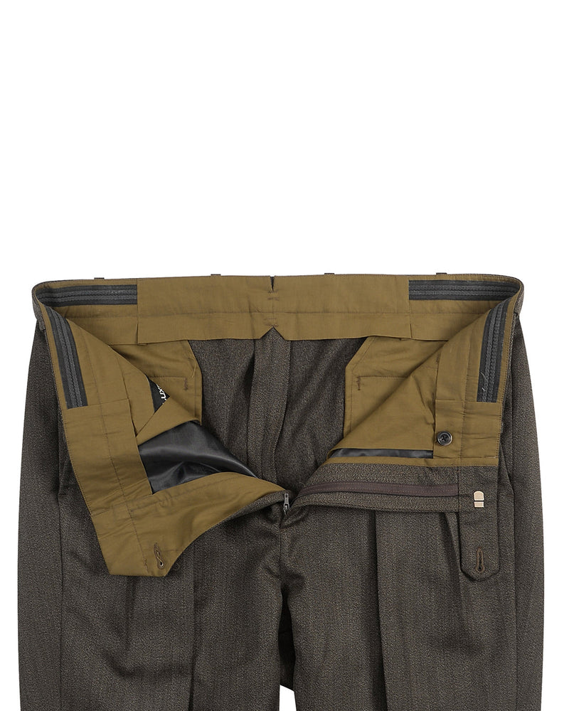 VBC 100% Wolle: Brauner Kavallerie-Twill