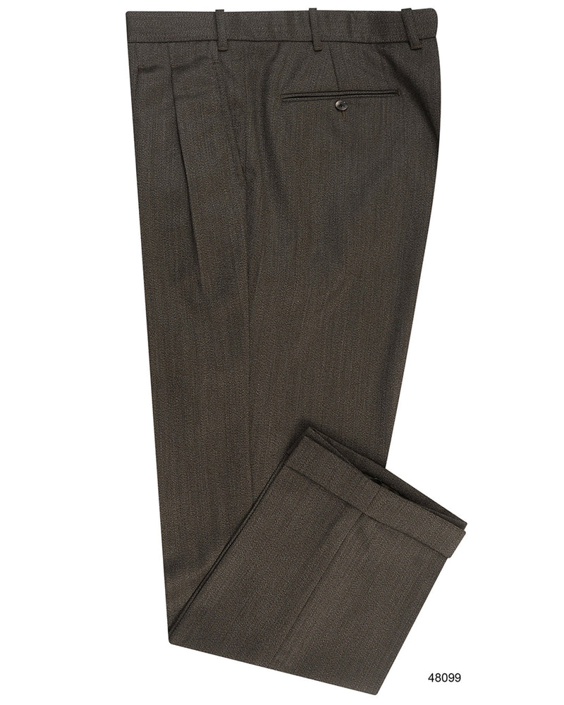 VBC 100% Wolle: Brauner Kavallerie-Twill