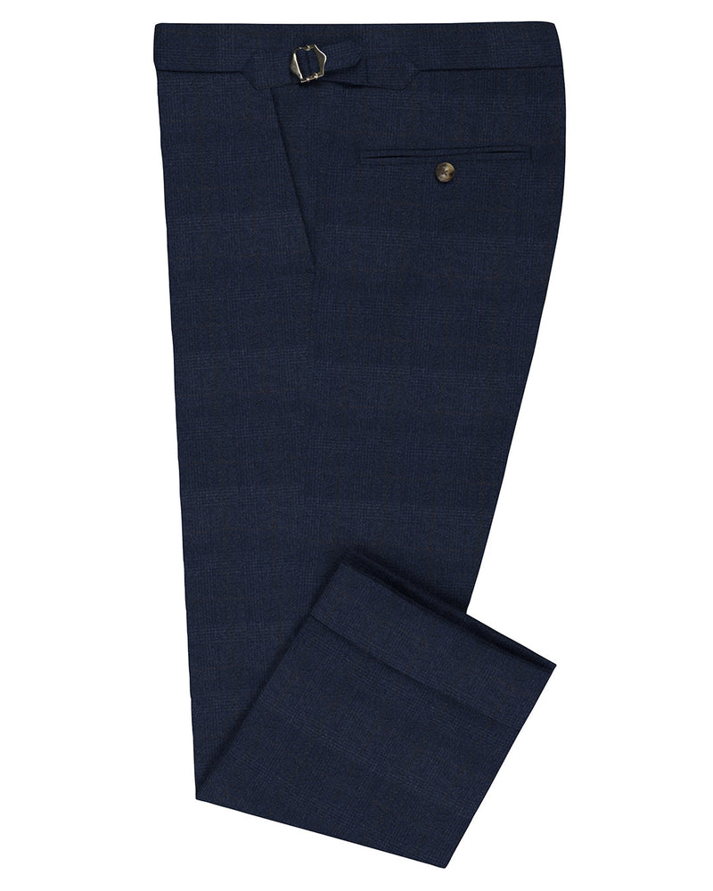 VBC: Marineblau 100 % Wolle