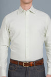 Chemise Oxford classique vert pâle