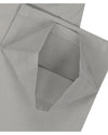 Pastellgraue Twill-Chino