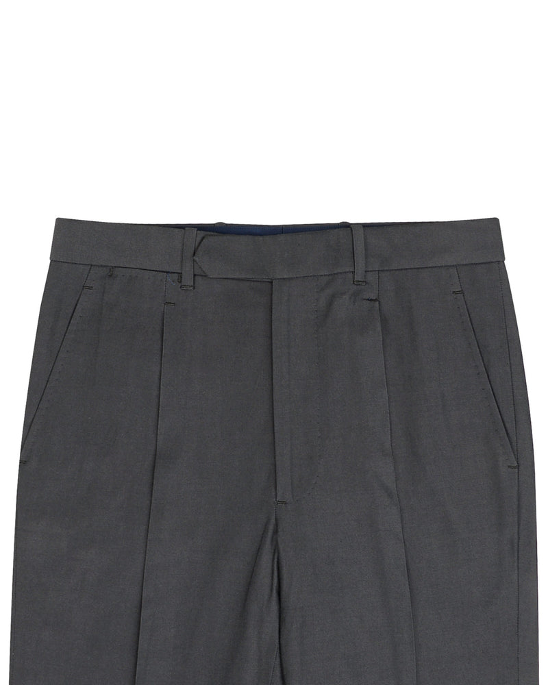 Chino aus pudergrauem Twill