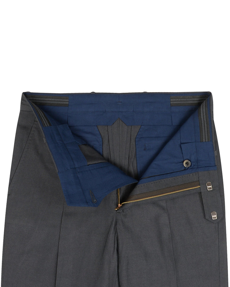 Chino aus pudergrauem Twill