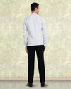 Black Wool Chino