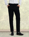 Black Wool Chino
