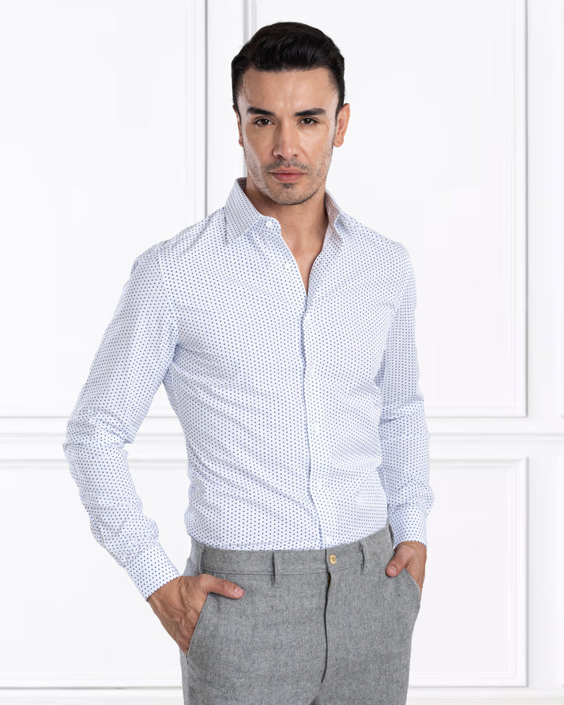 Grey Wool Chino