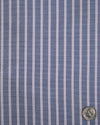 Navy Awning Red Pinstripes Oxford
