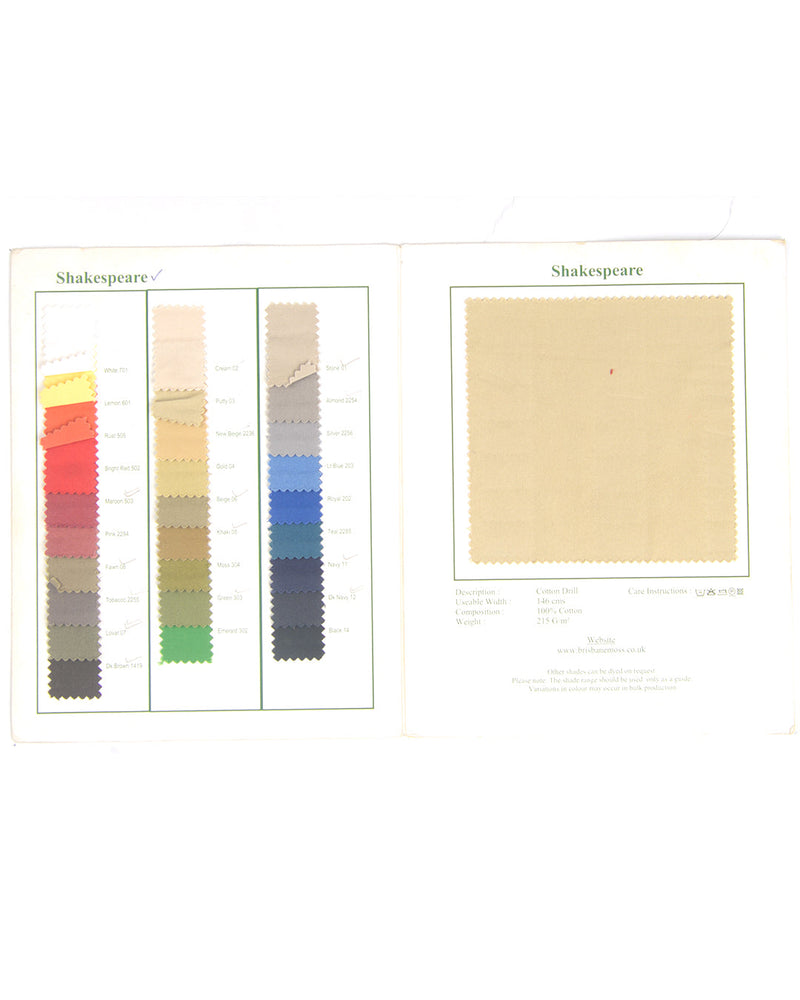 Brisbane Moss Steingrauer Twill