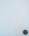 Rayures bleues au crayon avec du blanc