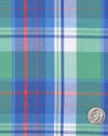 Grün, Blau, Orange, Madras-Karos