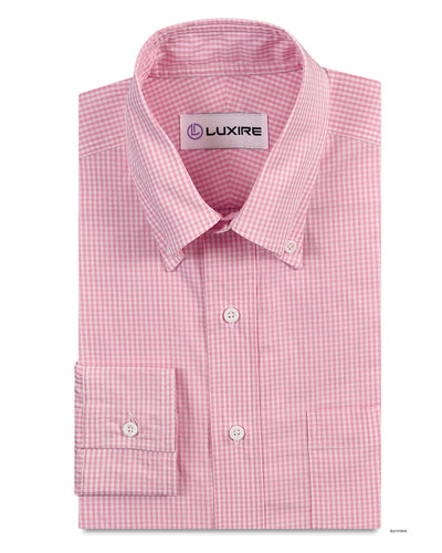 Pink White Gingham