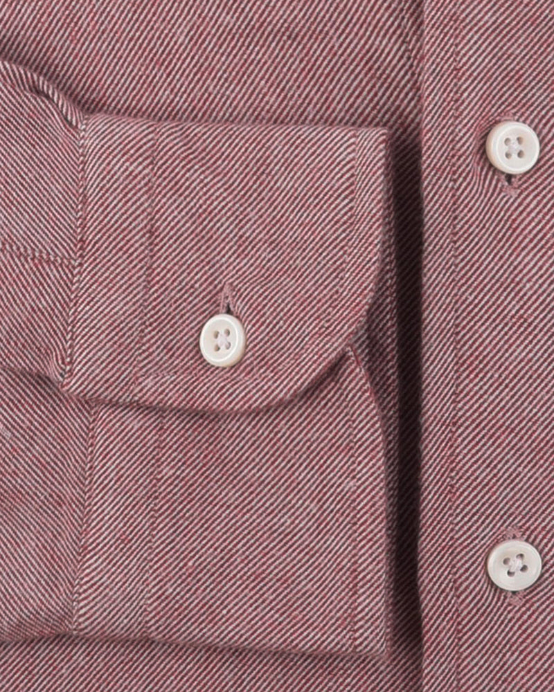 Arbeitshemd aus rotem Twill-Flanell