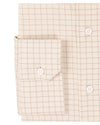 Traditional Cream Tan Graph Checks