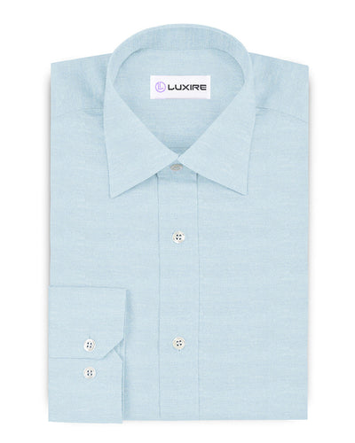 Brushed Arctic Blue Shirt