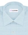 Chemise bleu arctique brossée