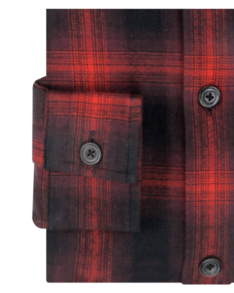 Rot-Schwarz-Tartan-Karos
