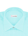 Weiches Aquablau Ende an Ende