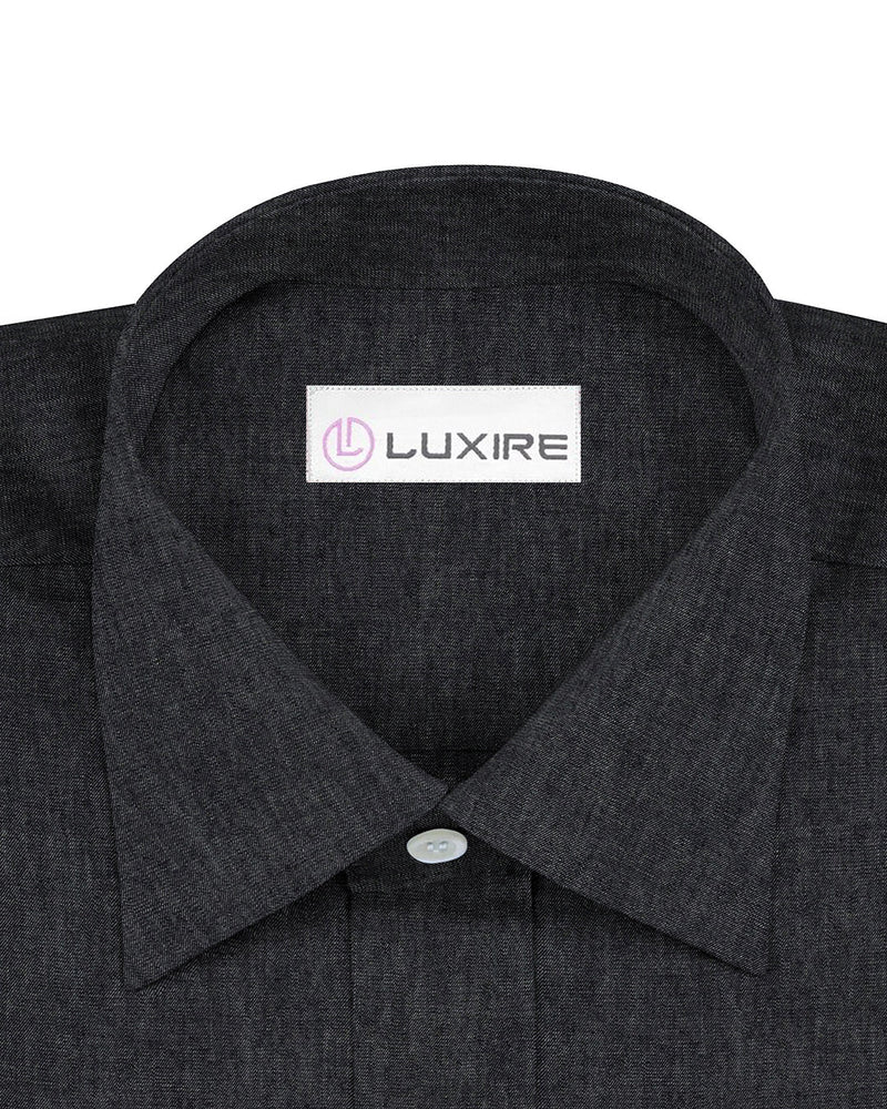 Dark Grey Denim Shirt