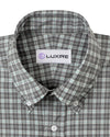 Zegna: Dunkelgraue Tartan-Karos
