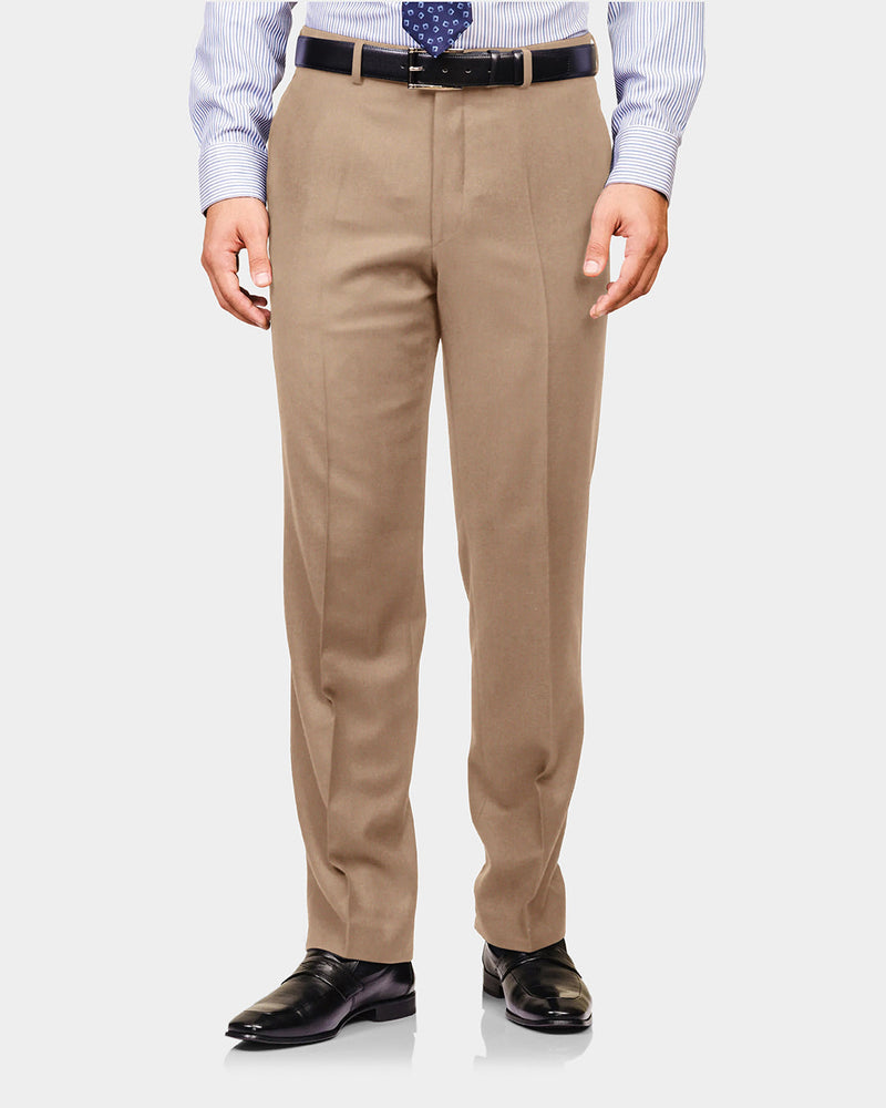 Chino délavé brun sable