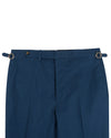 Weiche dunkelblaue Stretch-Twill-Hose