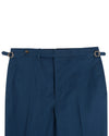 Weiche dunkelblaue Stretch-Twill-Hose