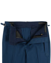 Weiche dunkelblaue Stretch-Twill-Hose