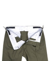 Sondrio: Washed Olive Twill
