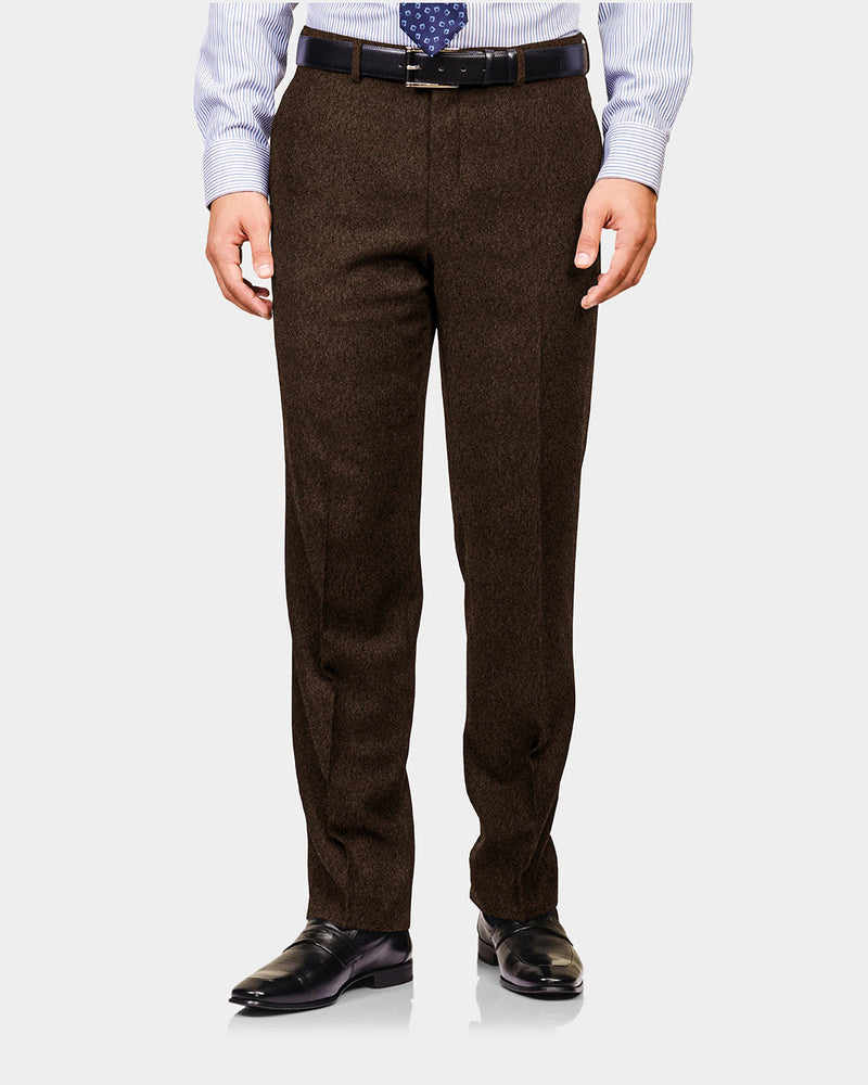 Minnis Flanell: Hellbraune Twill-Hose