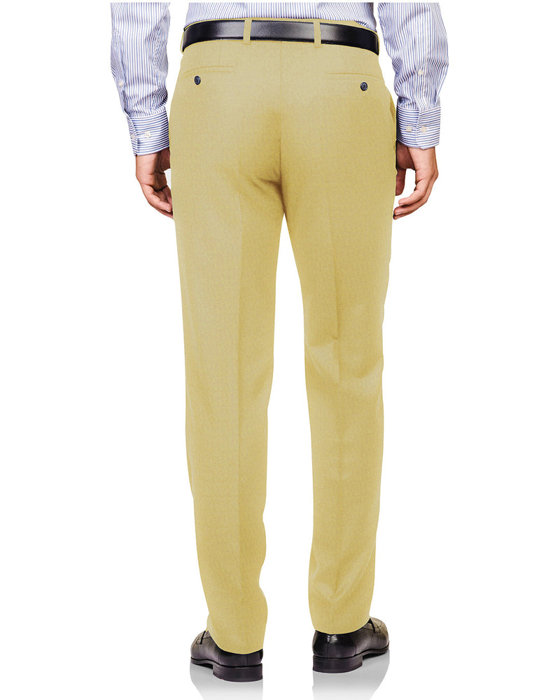Pantalon en laine fine Dugdale - Jaune