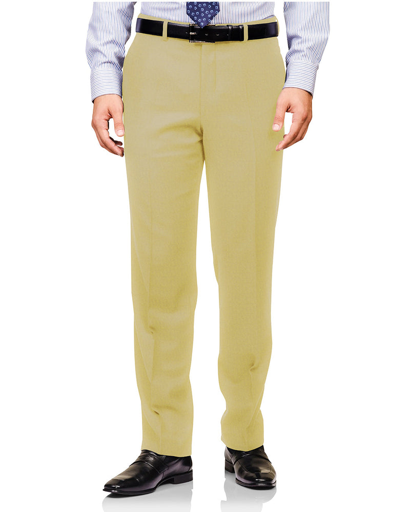 Pantalon en laine fine Dugdale - Jaune