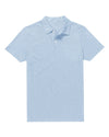 Polo bleu clair à pois