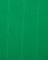 T-shirt vert à rayures ton sur ton