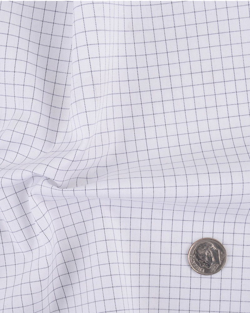 Pinstrip Black Graph Checks