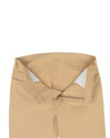 Hellbraune Stretch-Chino