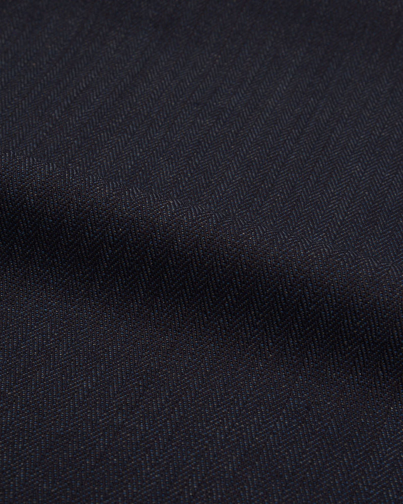 Luxire Noragi / Kimono in Indigo-Fischgrät
