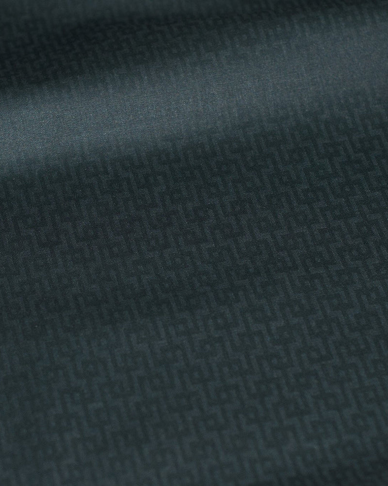 Black Dobby Self Design